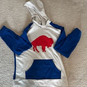 Buffalo Bills Hoodie with Red Standing Buffalo
